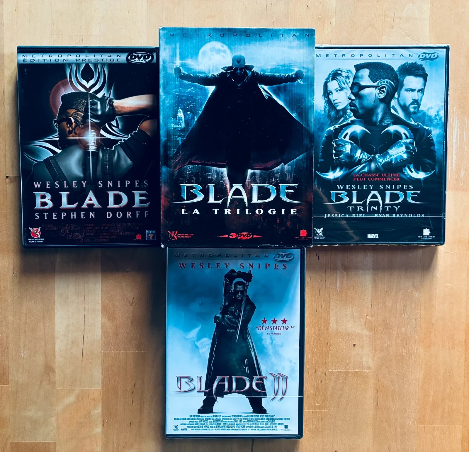 Caja de DVD Blade la trilogía. – photo 3